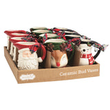 Christmas Character Bud Vase