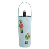 Nutcracker Sequin Wine Bag