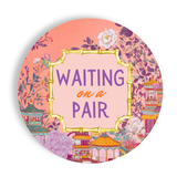 Mahjong  “Waiting on a Pair” Appetizer Plates