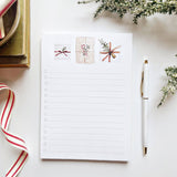 Christmas checklist notepad