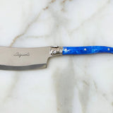 The Original French Laguiole Cheese Cleaver, Blue