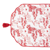 Santa Toile Reversible Table Runner