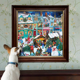 Holiday Market by the Sea 1000 Piece Puzzle