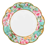 Multicolored Floral Paper Plates