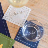 Mystic Blue Cocktail Napkin Roll