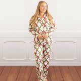 Deck the Halls Flannel PJ Set