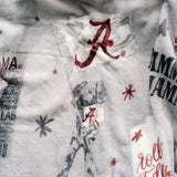 University of Alabama Flannel Fleece Blanket