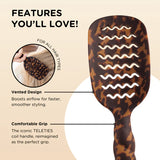 Vented Hair Brush Tortoise