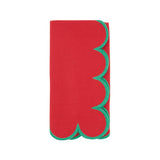Cotton Scalloped Dinner Napkin
