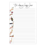"Happy Hour" notepad