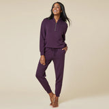 Fig Dreamtech 1/4 Zip Jogger Set