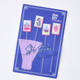 Tile Acrylic Cocktail Stir Sticks
