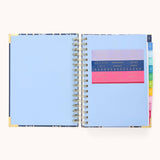 2025-2026 Spiral Daily Simplified Planner - Poppy Posies