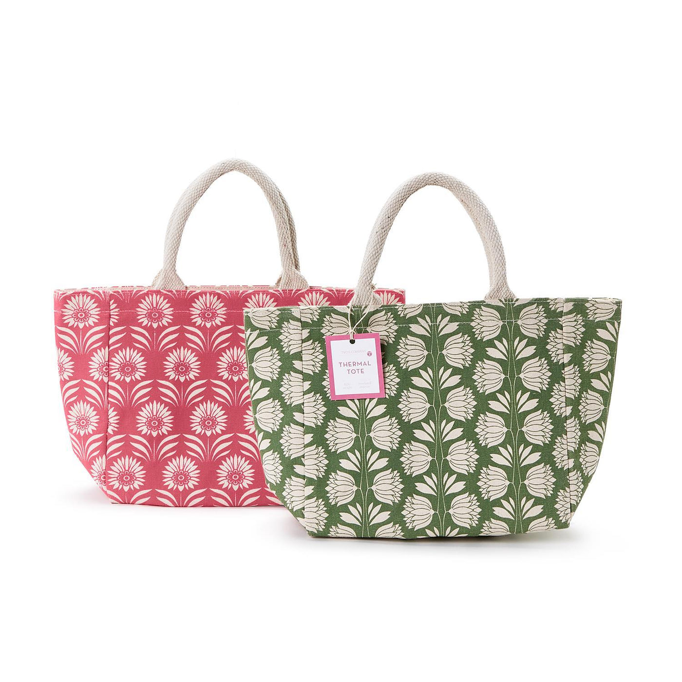 Palm Deco Thermal Lunch Tote