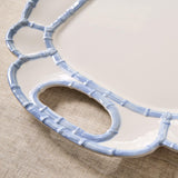 French Blue Bamboo Platter