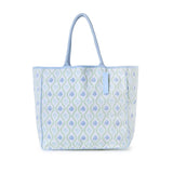 Costal Block Print Tote Bag