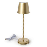 Gold Cordless Table Lamp
