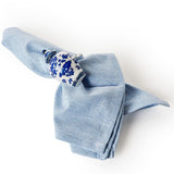 Blue Jar Napkin Ring