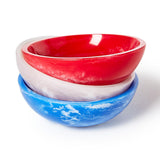 Red, White and Blue Tidbit Bowl