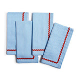 Blue Stripe Dinner Napkin Set of 4