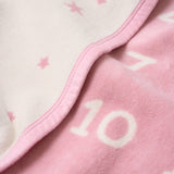 Milestone Mini Blush Blanket