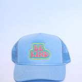 XOXO by magpies | Powder Blue Be Kind Trucker