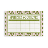 Pink Palms Mahjong Scoreboard