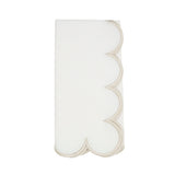 Cotton Scalloped Dinner Napkin