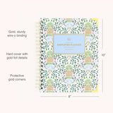 2026-2027 Pineapple Charm Spiral Weekly Simplified Planner