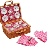 Butterfly Tea Set Basket
