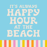 Happy Hour At The Beach Bev Napkins
