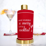 Merry Little Cocktail Cotton Cocktail Napkins