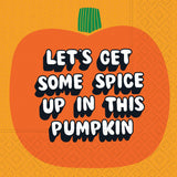 Spicy Pumpkin Bev Napkin