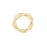 Gold Twisted Napkin Ring