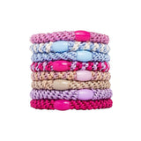 Prim Pastel Grab & Go Ponytail Holders - Set of Eight
