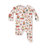 Cowboy Christmas 2 Way Zipper Footie