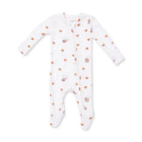 Mini Basketballs 2 Way Zipper Footie