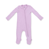 Solid Winsome Orchid - 2 Way Zipper Footie