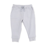 Solid Pearl Blue Jogger Pant