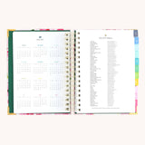 2026-2027 Blush Hydrangea Spiral Daily Simplified Planner -