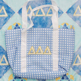 Delta Delta Delta (Tri Delta) Tote Bag, Sorority