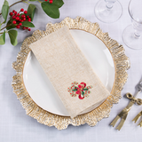 Candy Cane Napkin