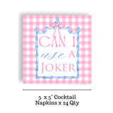 Mahjong "Can I Use a Joker?" Bev Napkins