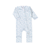 Blue Safari Pima Footie