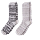 Cozychic Checkered Stripe Sock