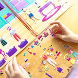 Deluxe Puffy Sticker Album - Day of Glamour