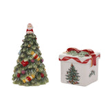 Spode Christmas Tree Fig Salt & Pepper