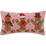 Gingerbread Trio Hook Pillow