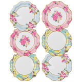 Pretty Floral Plates