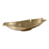 Gold Sierra Modern Maia Med Long Oval Bowl